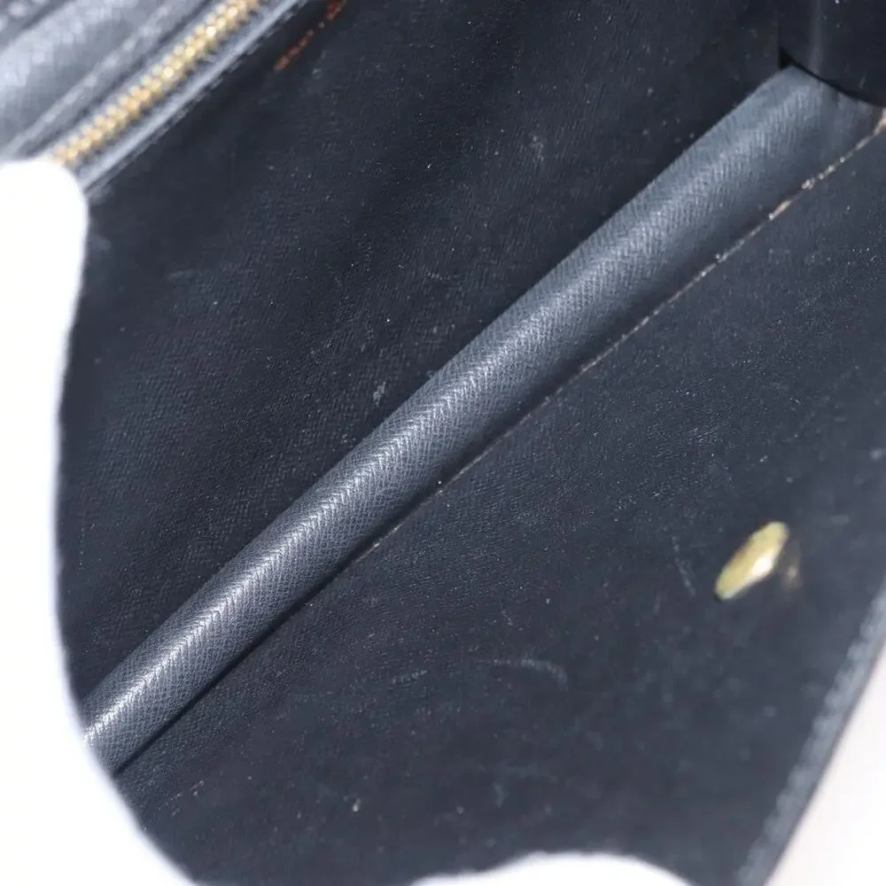 Louis Vuitton Epi Montaigne 27 Clutch Bag Black